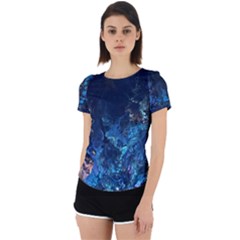  Coral Reef Back Cut Out Sport Tee by CKArtCreations