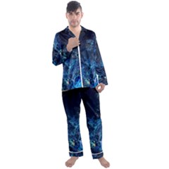  Coral Reef Men s Long Sleeve Satin Pyjamas Set