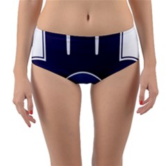 Hamsa Reversible Mid-waist Bikini Bottoms