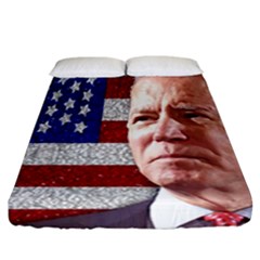 Biden President Sticker Design Fitted Sheet (california King Size)