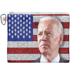 Biden President Sticker Design Canvas Cosmetic Bag (xxxl) by dflcprintsclothing