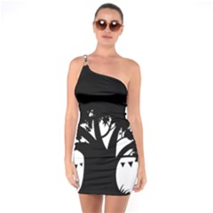 Logo Of Anguilla United Movement Party One Soulder Bodycon Dress by abbeyz71