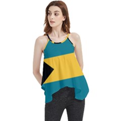 Flag Of The Bahamas Flowy Camisole Tank Top by abbeyz71