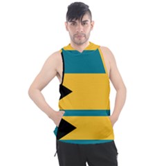 Flag Of The Bahamas Men s Sleeveless Hoodie by abbeyz71