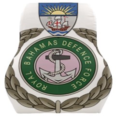 Emblem Of Bahamas Defence Force  Car Seat Back Cushion  by abbeyz71