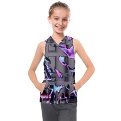 D B  Kids  Sleeveless Hoodie by MRNStudios