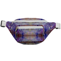 Amethyst Marbling Fanny Pack by kaleidomarblingart