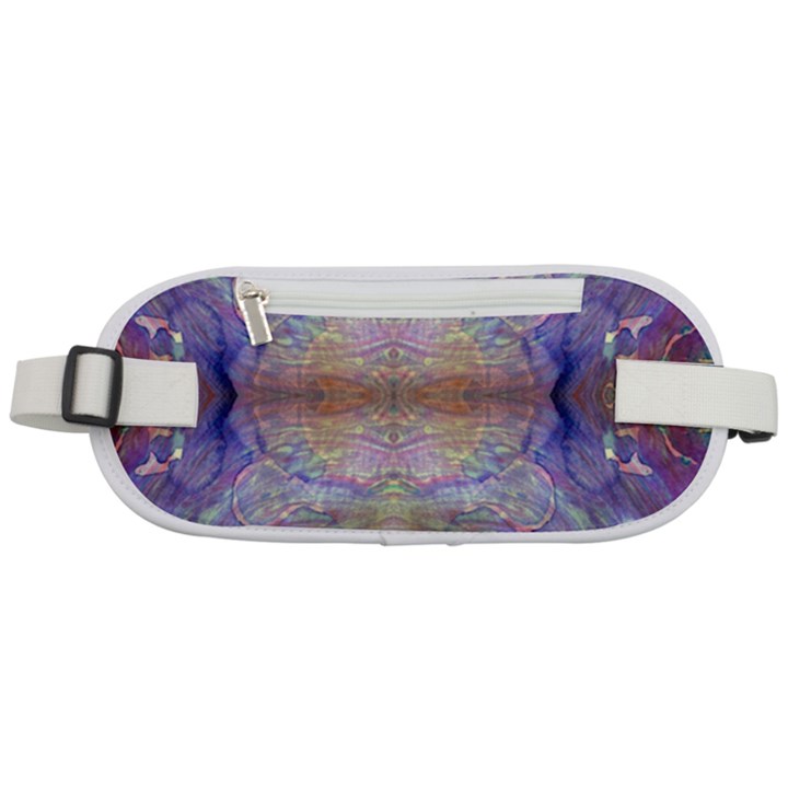 Amethyst Marbling Rounded Waist Pouch