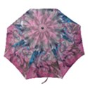 Brush strokes on marbling patterns Folding Umbrellas View1