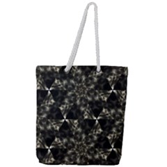 Barb Full Print Rope Handle Tote (large) by MRNStudios