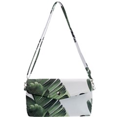 Banana Leaves Removable Strap Clutch Bag by goljakoff