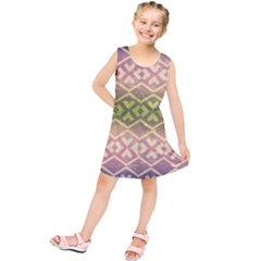 Ethnic Seamless Pattern Kids  Tunic Dress by FloraaplusDesign