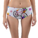 Cycle Ride Reversible Mid-Waist Bikini Bottoms View1