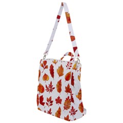 Autumn Pattern Crossbody Backpack by designsbymallika