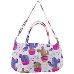 Cactus Love 4 Removal Strap Handbag by designsbymallika