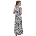 Baatik Print 5 Flutter Sleeve Maxi Dress View2