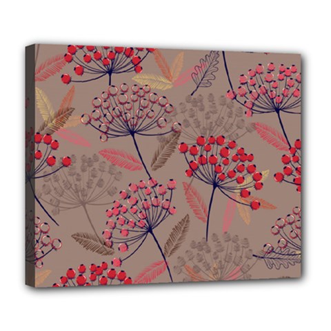 Cherry Love Deluxe Canvas 24  X 20  (stretched) by designsbymallika