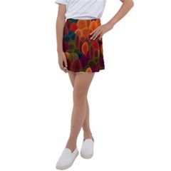 Autumn Trees Kids  Tennis Skirt by designsbymallika