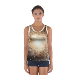 Galaxy Space Sport Tank Top  by Sabelacarlos