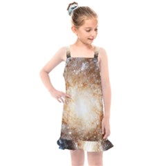 Galaxy Space Kids  Overall Dress by Sabelacarlos