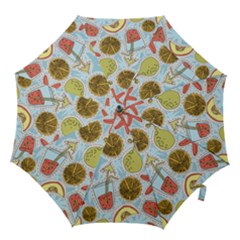 Tropical pattern Hook Handle Umbrellas (Medium)