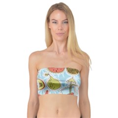 Tropical Pattern Bandeau Top by GretaBerlin