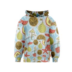 Tropical pattern Kids  Pullover Hoodie