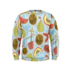 Tropical pattern Kids  Sweatshirt