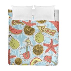 Tropical pattern Duvet Cover Double Side (Full/ Double Size)