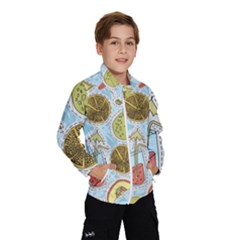 Tropical pattern Kids  Windbreaker