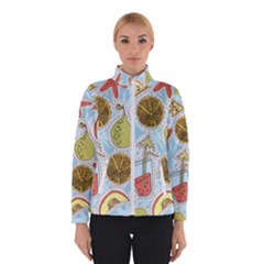 Tropical pattern Winter Jacket