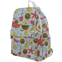 Tropical pattern Top Flap Backpack