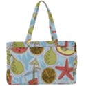 Tropical pattern Canvas Work Bag View1