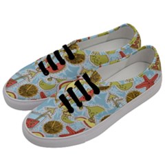 Tropical Pattern Men s Classic Low Top Sneakers by GretaBerlin
