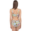 Tropical pattern Cage Up Bikini Set View2