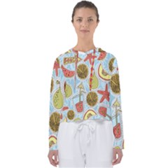 Tropical pattern Women s Slouchy Sweat