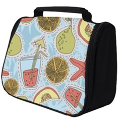 Tropical pattern Full Print Travel Pouch (Big)