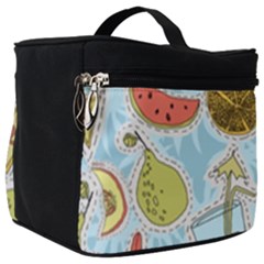 Tropical pattern Make Up Travel Bag (Big)