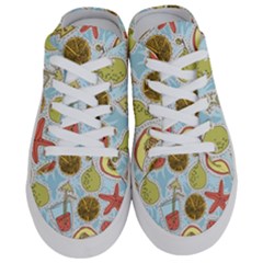 Tropical pattern Half Slippers