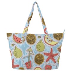 Tropical pattern Full Print Shoulder Bag