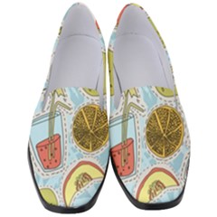 Tropical pattern Women s Classic Loafer Heels