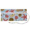 Tropical pattern Roll Up Canvas Pencil Holder (S) View2