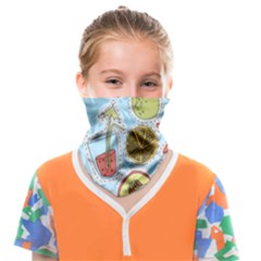 Tropical Pattern Face Covering Bandana (kids) by GretaBerlin