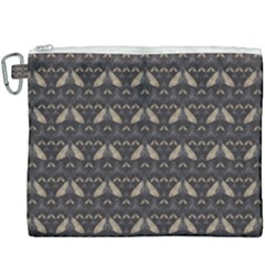 Moth pattern Canvas Cosmetic Bag (XXXL)