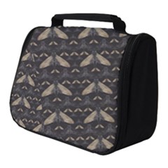 Moth Pattern Full Print Travel Pouch (small)