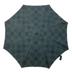 Decorative Wheat Wreath Stars Hook Handle Umbrellas (small) by pepitasart
