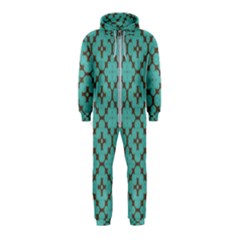 Tiles Hooded Jumpsuit (kids) by Sobalvarro