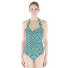 Tiles Halter Swimsuit by Sobalvarro