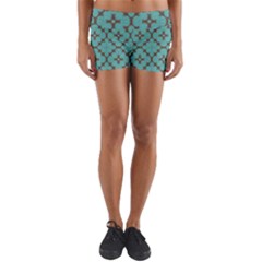 Tiles Yoga Shorts by Sobalvarro