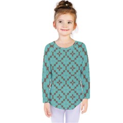 Tiles Kids  Long Sleeve Tee